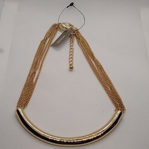 Chico's gold chain necklace
